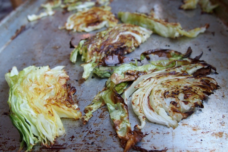 Roasted Cabbage 